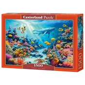 Castorland - Puzzle Koralna vas - 1 500 kosov