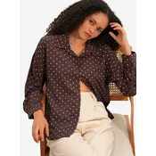 Bigdart Bluza čokolada/bela