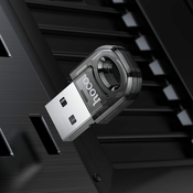 Noah Bluetooth 5.1 USB adapter prozoren črn