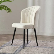 Hanah Home Set stolica Rubi, 52x85x42 cm, 2 komada, Krem