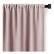 Prašno rožnata zavesa za delno zatemnitev 140x250 cm Carli – Restilo