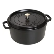 Lonec iz litega železa COCOTTE, 30 cm, črne barve, Staub