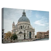 shumee Slika na platnu Arhitektura Knjižnica 80x50 cm Italija Evropa Stil Barok
