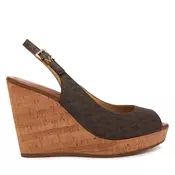 MICHAEL Michael Kors Sandali ROSIE rjava/temno rjava
