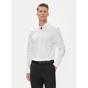HUGO Srajca Elisha02 50544910 Bela Extra Slim Fit