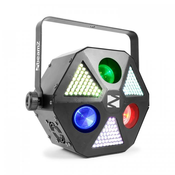 MADMAN, LED-REFLEKTOR, 132 RGB SMD LED-LUČK, DMX ALI SAMOSTOJNI NAČIN (Sky-153.668)