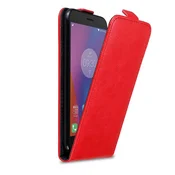 Cadorabo Cadorabo Ohišje, združljivo z Lenovo K6 / K6 POWER v rdeče jabolko - Zaščitni ovitek v obliki flipa z magnetnim zapiranjem, (20564944)