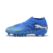 PUMA FUTURE 9 PRO FG/AG Football Boots Youth, Shoes, Ultra Blue/White/Luminous Blue, 34