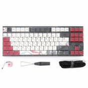 Varmilo VEA87 Beijing Opera TKL Gaming Tastatur, MX-Brown, weiße LED - US Layout A23A028A2A0A01A025