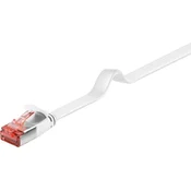 GOOBAY Wentronic Flachkabel U/FTP Cat6, belo, 0,25m, 94913, (20786781)