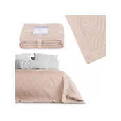 AmeliaHome AmeliaHome Ophelia reverzibilno posteljno pregrinjalo, 240 x 260 cm, pudrasto roza