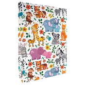 EUREKA Ukrasna torba Jumbo Divlje životinje 33x45x10 cm