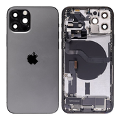 Apple iPhone 12 Pro - zadnje ohišje z majhnimi deli (grafit)