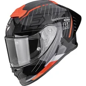 Scorpion EXO-R1 EVO II Air Surge integralna motociklisticka kaciga crno-crvena
