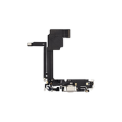 Apple iPhone 15 Pro Max - Prikljucek za polnjenje + Flex kabel (White Titanium)