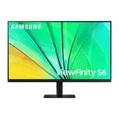 Samsung ViewFinity S6 S60D računalniški monitor 81,3 cm (32) 2560 x 1440 slikovnih pik Quad HD LCD Črna