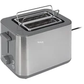 DELONGHI Toster DeLonghi PurShine HT 1510 GY 900 W, 2 rezini, (5000118939)