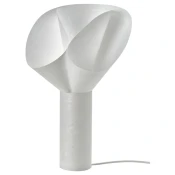 BÄCKNATE Stona lampa, bela, 50 cm