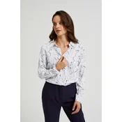 Marisse Womens Shirt Z-Ko-4539 Off White