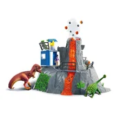 Schleich set Kampi vulkanske odprave z dinosavri - 3 figure