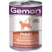 Monge Gemon konzerva za macke Adult - Losos i racici 415g