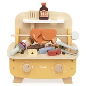 Viga Toys VIGA Drewniany Zestaw do Grillowania BBQ Grill