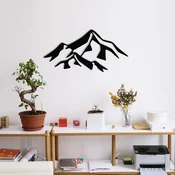 Wallity Zidna dekoracija Mountain 1, 80x40 cm, 1.2mm, Crna