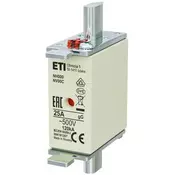 slomart Varovalka - NH000 gG 25A/500V - počasna