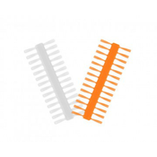 Stoperji Delphine Q-Stop 7mmTransparent Orange