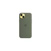 Apple iPhone 14 Plus silikonska maska with MagSafe - Olive (SEASONAL 2023 Spring)