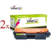 toner123 Komplet HP 30X/CF230X/LaserJet Pro M203, MFP M227 kompatibilna tonerja (2) - 2 x črna