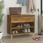 Ormaric za cipele boja hrasta 70 x 36 x 60 cm konstruirano drvo
