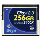 Wise CFast 2.0 Card 3400x 256GB blue