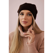 marka niezdefiniowana Womens cap Ingrid K371 brown