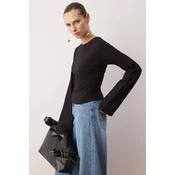 Trendyol Milla Ženska bluza, Crna