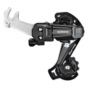 MENJAC ZADNJI SHIMANO TOURNEY RD-TY200 6/7 BRZINA GS NA OSOVINU TOCKA CRNI