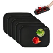 Northix Set 5 servirnih pladnjev 35x25 cm nedrseča površina