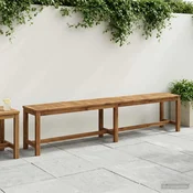 vidaXL Vrtna klop LAREN 201 x 35 x 45 cm Masiven les akacije Naravna