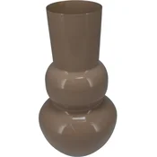 Koopman Dekorativna keramična vaza, rjava, 16x50 cm