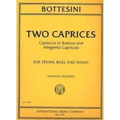BOTTESINI:TWO CAPRICES FOR STRING BASS AND PIANO