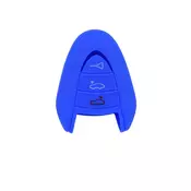 888 CAR ACCESSORIES Silikonska navlaka za ključeve crna Porsche