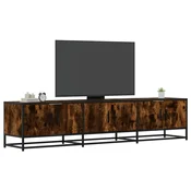 TV ormaric boja dimljenog hrasta 180x35x41 cm konstruirano drvo