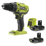 shumee 257086 RYOBI R18PD32 udarni vrtalnik, 2x 2,0 Ah RB1820C baterija + polnilnik RC18115
