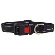 MATIS Klik Ogrlica za psa City Style S - 1,3 cm/23-30 cm / Crna