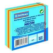Donau Samolepilna blazinica mini - 50x50 mm, 250 l., modri odtenki