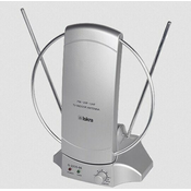 Antena sobna sa pojacalom, UHF/VHF, srebrna G2235-06