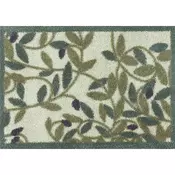 wash+dry PREDPRAŽNIK Olive 40/60 cm potiskano zelena