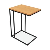 Stranska mizica v hrastovem dekorju 50x35 cm Cesura – Unique Furniture