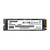 Patriot M.2 NVMe SSD P320, 2200 MB/s, 1200 MB/s, 256 GB
