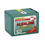 BATERIJA alkalna 9V, 120Ah